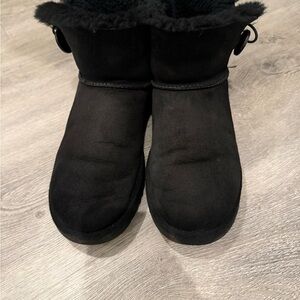 UGG Black Suede Boots